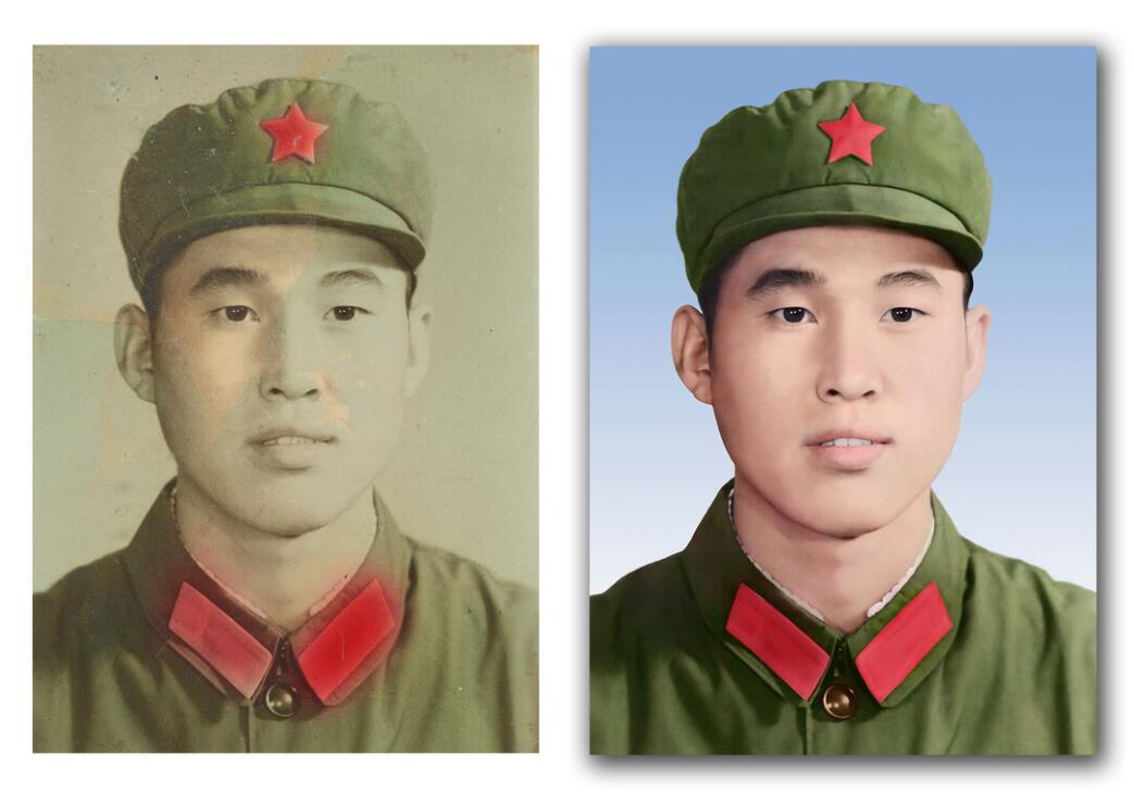 佛子山镇破损照片修复-18