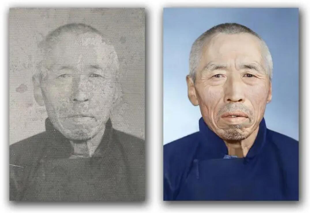 佛子山镇破损照片修复-56